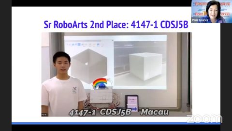 勇奪2021 Robofest機械人大賽國際賽項目亞軍 - 2
